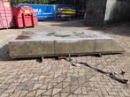 Platbodem ponton van Aluminium, Watersport en Boten, Ophalen, Gebruikt, Overige typen