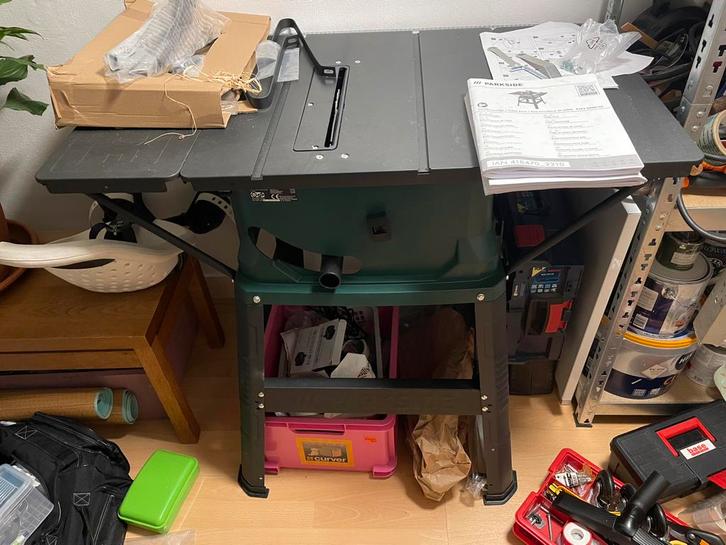 Zaagtafel | Tafelcirkelzaag van Parkside | 2000 | NIEUW, Doe-het-zelf en Verbouw, Gereedschap | Zaagmachines, Zo goed als nieuw