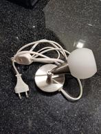 Wandlampje met glazen kap, Ophalen of Verzenden, Zo goed als nieuw, Glas, Modern