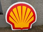 Vintage Mega Shell Reclamebord / lichtbak, Verzamelen, Ophalen, Gebruikt, ., Lichtbak of (neon) lamp