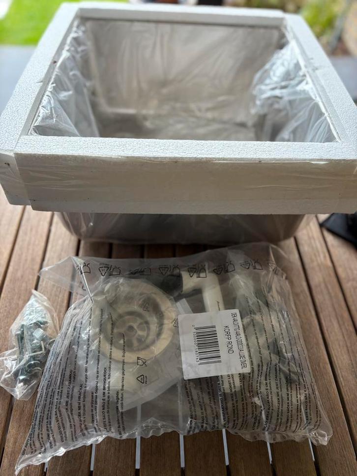 RVS Spoelbak - Nieuw in doos, Huis en Inrichting, Keuken | Keukenelementen, Nieuw, Minder dan 100 cm, Minder dan 50 cm, 25 tot 50 cm