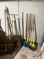 Partij Tuingereedschap: Schoppen, Scheppen, Bezems, Tuin en Terras, Ophalen, Zo goed als nieuw, Overige soorten