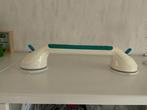 Heel goede wandsteun.  42 cm. Met zuignappen., Ophalen of Verzenden, Zo goed als nieuw, Wit