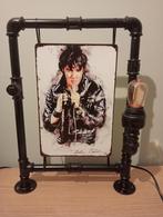 Industriële handgemaakte steampunk lamp Elvis Presley, Ophalen of Verzenden, Nieuw