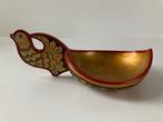 Russisch volkskunst schaal Khokhloma/vide poche/sleutelkbak, Antiek en Kunst, Ophalen of Verzenden