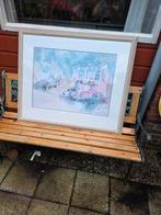 Leuk schilderij voor aan de muur., Huis en Inrichting, Ophalen, Zo goed als nieuw, Schilderij, 75 tot 100 cm