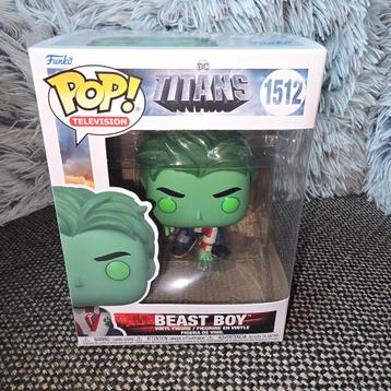 Funko Pop! 1512 Beast Boy (DC) Titan beschikbaar voor biedingen
