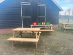 🎉OUD&NIEUW ACTIE🎉 Picknicktafel 200cm geïmpregneerd, Nieuw, Rechthoekig, Ophalen of Verzenden, Hout