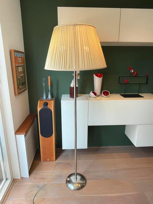 Gispen Giso 6005 vloerlamp met kap(!) vintage jaren ‘50, Huis en Inrichting, Lampen | Vloerlampen, Gebruikt, 150 tot 200 cm, Metaal