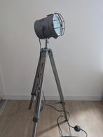 Industriële vloerlamp / schijnwerper, Huis en Inrichting, Lampen | Vloerlampen, Ophalen of Verzenden, Zo goed als nieuw, Stof