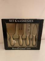 Kaasmesjes Set - RVS 18/0 - Nieuw, Ophalen of Verzenden, Nieuw, Rvs of Chroom, Bestekset