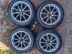 Velgen en winterbanden voor Alfa Romeo Giulia, Auto-onderdelen, Banden en Velgen, Ophalen, Gebruikt, Banden en Velgen, 17 inch