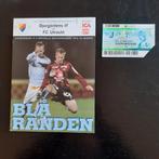 Programma Djurgardens-FC Utrecht en ticket UEFA CUP 2004/05, Verzamelen, Sportartikelen en Voetbal, Verzenden, Zo goed als nieuw