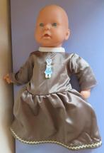 Chou Chou pop 36c poppenkleertjes poppenkleding lange jurk 9, Ophalen of Verzenden, Nieuw, Babypop