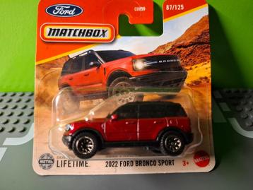 Matchbox 87 - 2022 Ford Bronco Sport [rood] 1/60 MIB beschikbaar voor biedingen