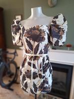 Rinascimento tuniek top crème bruin S 36 pofmouw gratis verz, Bruin, Verzenden, Rinascimento, Zo goed als nieuw