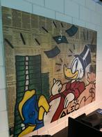 Dagobert duck / donald duck schilderij / druk op laminaat, Ophalen of Verzenden