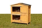 Konijnenhok Andijk | Dubbel dierenverblijf | Duurzaam, 110 cm of meer, Nieuw, Ophalen of Verzenden, 90 cm of meer