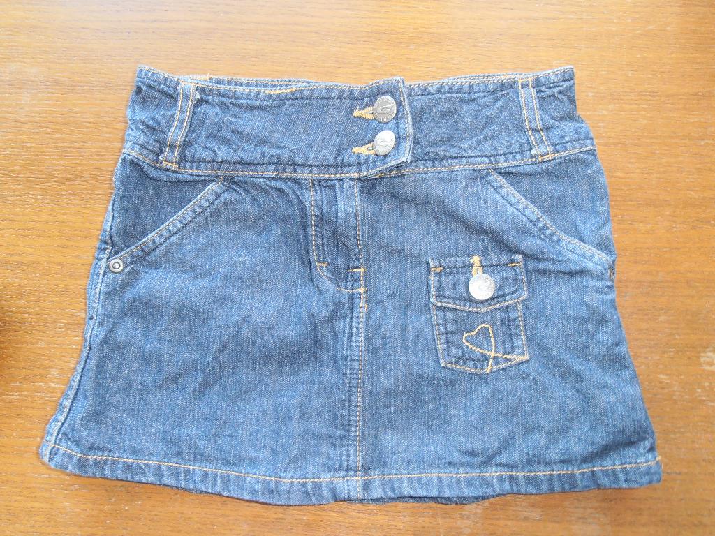 spijkerrok maat 134, Kinderen en Baby's, Kinderkleding | Maat 134, Ophalen of Verzenden, Gebruikt, Meisje, Jurk of Rok