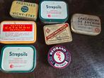 7x Zeldzame antieke Apothekers/Drogisterijblikjes €20, Verzamelen, Blikken, Ophalen of Verzenden, Overige