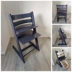 Stokke Tripp Trapp blauw grijs nieuw model evt. accessoires, Ophalen of Verzenden, Zo goed als nieuw, Stokke Tripp Trapp, Noorwegen