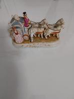 Vintage Porseleinen Koets met Paarden, Ophalen of Verzenden