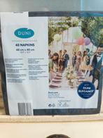 Luxe servetten zwart 48x48, Ophalen, Nieuw, Zwart, Overige typen