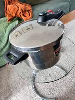 Snelkookpan 6 liter, Huis en Inrichting, Keuken | Potten en Pannen, Ophalen of Verzenden, Zo goed als nieuw, Kookpan of Snelkookpan