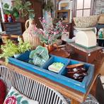 Blauwe gruttersbak, Antiek en Kunst, Curiosa en Brocante, Ophalen of Verzenden
