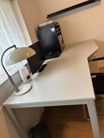 Te koop groot bureau met bureaustoel, Zo goed als nieuw, Ophalen, Bureau