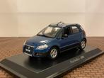 Fiat Sedici 2006 Blauw Norev 1:43, Ophalen of Verzenden, Zo goed als nieuw, Auto, Norev