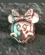 Zilveren Pandora bedels Minnie Mouse, Sieraden, Tassen en Uiterlijk, Kettinghangers, Verzenden, Zo goed als nieuw, Zilver, Zilver