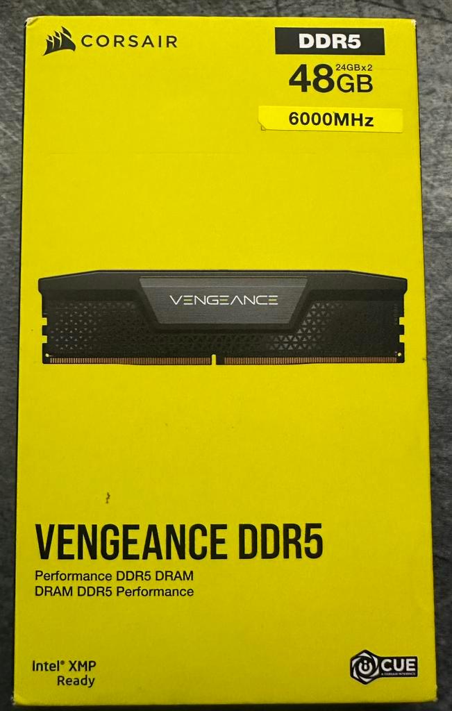 Corsair Vengeance LPX 48GB(2x24GB) DDR5 6000Mhz Intel NIEUW, Computers en Software, RAM geheugen, Zo goed als nieuw, Desktop, DDR5