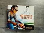 3 cd + 1 dvd box Rob de Nijs - 40 jaar hits GESIGNEERD, Ophalen of Verzenden, Zo goed als nieuw, Levenslied of Smartlap