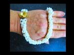Bijzonder 6 Snoeren Zoetwater Parels Collier/Zilver Sluiting, Verzenden, Zilver, Ketting, Verguld