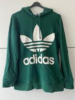 Adidas donkergroene hoodie met capuchon maat 40, Maat 38/40 (M), Adidas, Ophalen of Verzenden, Zo goed als nieuw