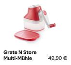 Tupperware Multirasp - Nieuw!, Ophalen of Verzenden