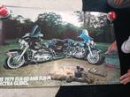Harley Davidson poster, Ophalen of Verzenden, A1 t/m A3, Zo goed als nieuw, Rechthoekig Staand