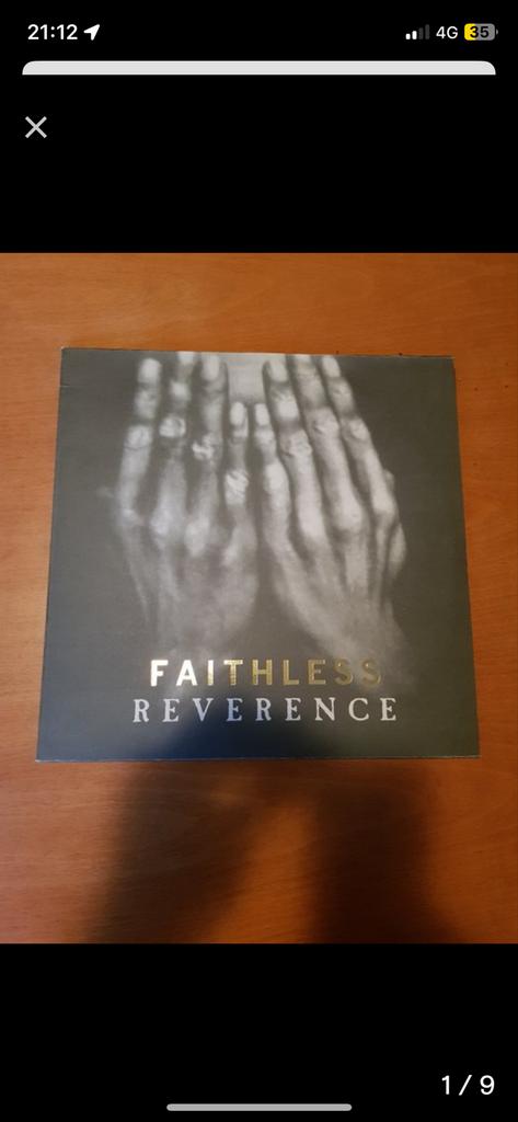 Faithless - Reverence - Gold Vinyl Limited Edition, Ophalen of Verzenden, Zo goed als nieuw, 12 inch, Techno of Trance