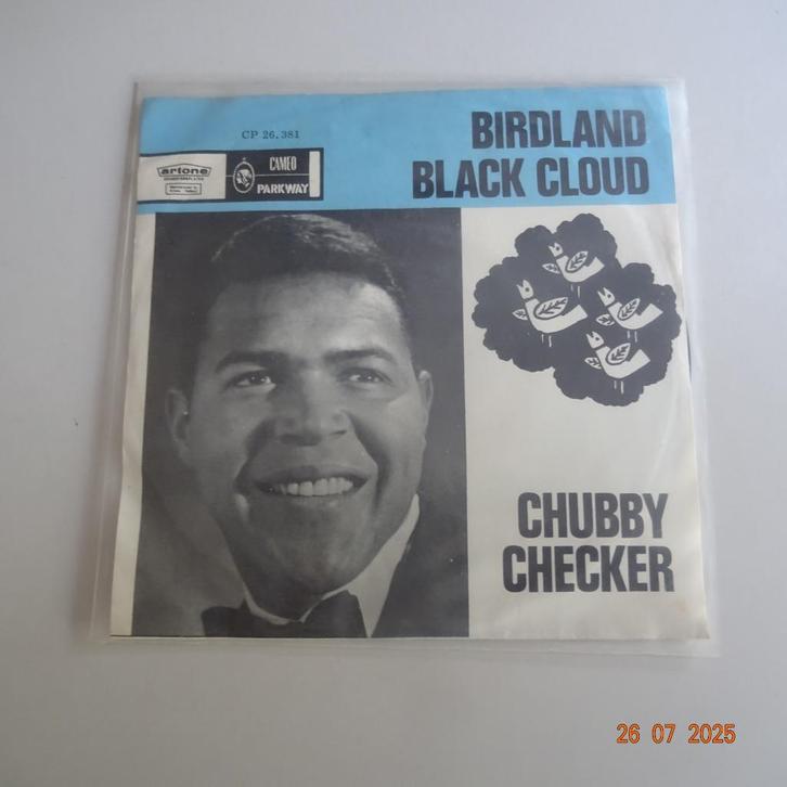 Chubby Checker - Birdland/Black Cloud, Cd's en Dvd's, Vinyl Singles, Gebruikt, Single, Pop, 7 inch, Verzenden
