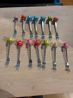 BLOND AMSTERDAM theelepels en gebaksvorkjes, Huis en Inrichting, Keuken | Servies, Ophalen, Zo goed als nieuw, Aardewerk, Blond Amsterdam