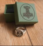 Zilveren Handgemaakte Zegelring, Sieraden, Tassen en Uiterlijk, Ringen, 20 of groter, Nieuw, Ophalen of Verzenden, Dame of Heer