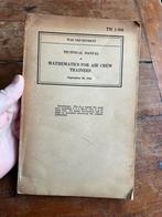 WO2 USAAF Navigatie Koers Bommenwerper Voorschrift 1943, Verzamelen, Militaria | Tweede Wereldoorlog, Verzenden, Nederland, Boek of Tijdschrift