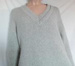 COS Oversized Trui , Maat M , WOL, Verzenden, Zo goed als nieuw, Maat 38/40 (M), Grijs