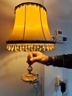 Marmeren lamp voet met lampenkap antiek Onyx marmer, Antiek en Kunst, Ophalen of Verzenden