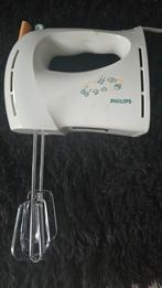 Philips Handmixer HR1453 - Gebruikt, Minder dan 1 liter, Ophalen of Verzenden, Gebruikt, 3 snelheden of meer