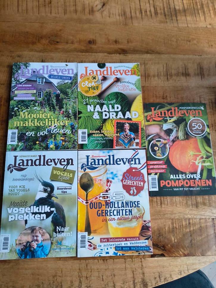 Collectie Landleven Tijdschriften, Boeken, Tijdschriften en Kranten, Gelezen, Overige typen, Ophalen of Verzenden