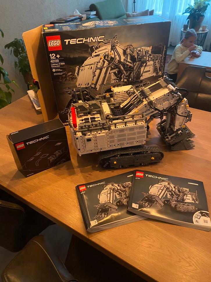 LEGO technic Liebherr R 9800 Excavator, Kinderen en Baby's, Speelgoed | Duplo en Lego, Zo goed als nieuw, Ophalen