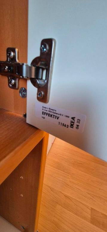 Ikea Effectiv kantoorkast grenen/vanille - 84x42x214cm - afbeelding 3