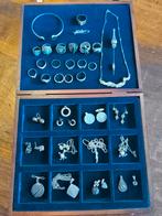 Lot diverse zilveren sieraden ringen, hangers, kettingen etc, Verzamelen, Swarovski, Ophalen of Verzenden, Zo goed als nieuw, Sieraad of Horloge